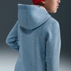 Paris Saint-Germain Youth Club Full-Zip Hoodie on sale - Heather Blue 