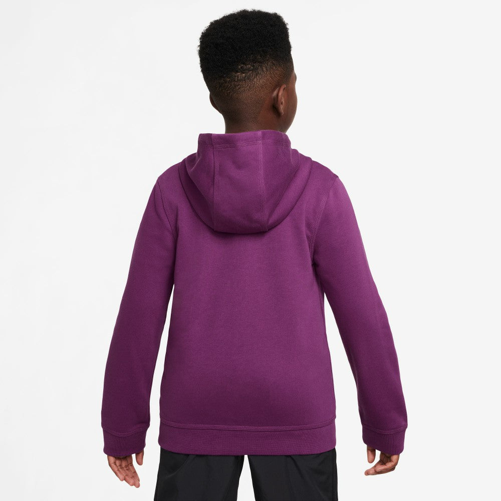 Barcelona Youth 2025/26 Club Full-Zip Hoodie on sale - Purple 