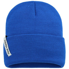 Real Madrid Sport Design Sweden Mountain Cuffed Knit Hat Discount - Royal 