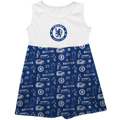 Chelsea Vive La Fete Girls Infant Impressions Artwork Tank Top Dress Discount - Navy 