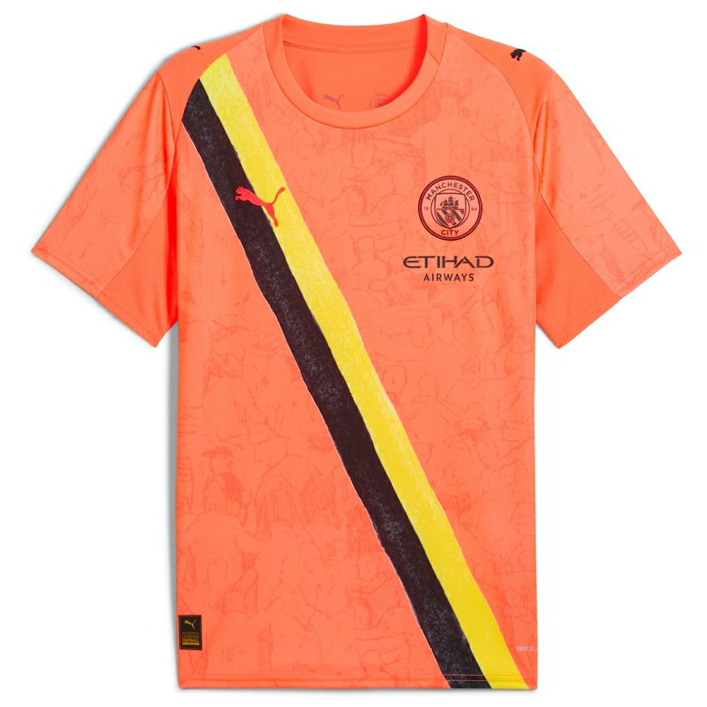 Manchester City x KidSuper 2025 FIFA Club World Cup Replica Jersey Discount - Orange 