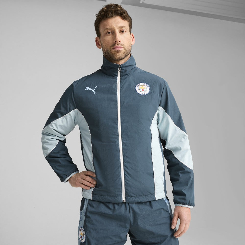 Manchester City x KidSuper 2025 FIFA Club World Cup Reversible Full-Zip Jacket Discount - Gray 