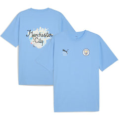 Manchester City x KidSuper 2025 FIFA Club World Cup Graphic T-Shirt Discount - Light Blue 