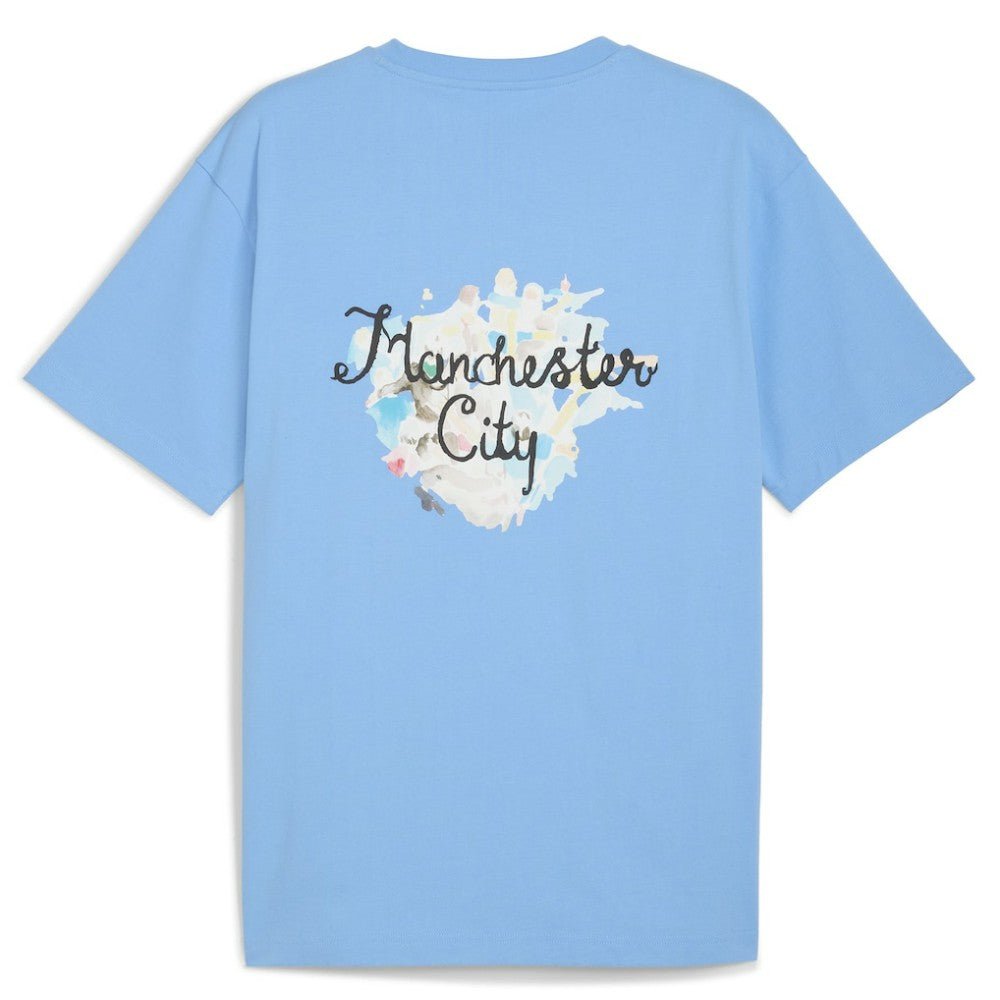 Manchester City x KidSuper 2025 FIFA Club World Cup Graphic T-Shirt Discount - Light Blue 
