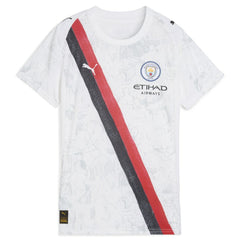 Manchester City x KidSuper Women's 2025 FIFA Club World Cup Replica Jersey Discount - White 