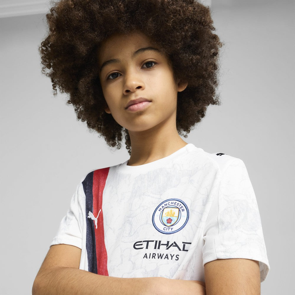 Manchester City x KidSuper Youth 2025 FIFA Club World Cup Replica Jersey Discount - White 