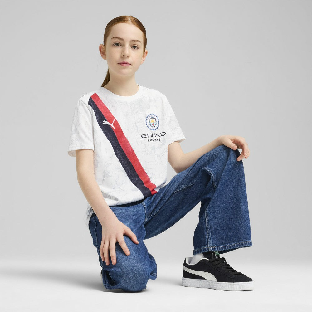 Manchester City x KidSuper Youth 2025 FIFA Club World Cup Replica Jersey Discount - White 