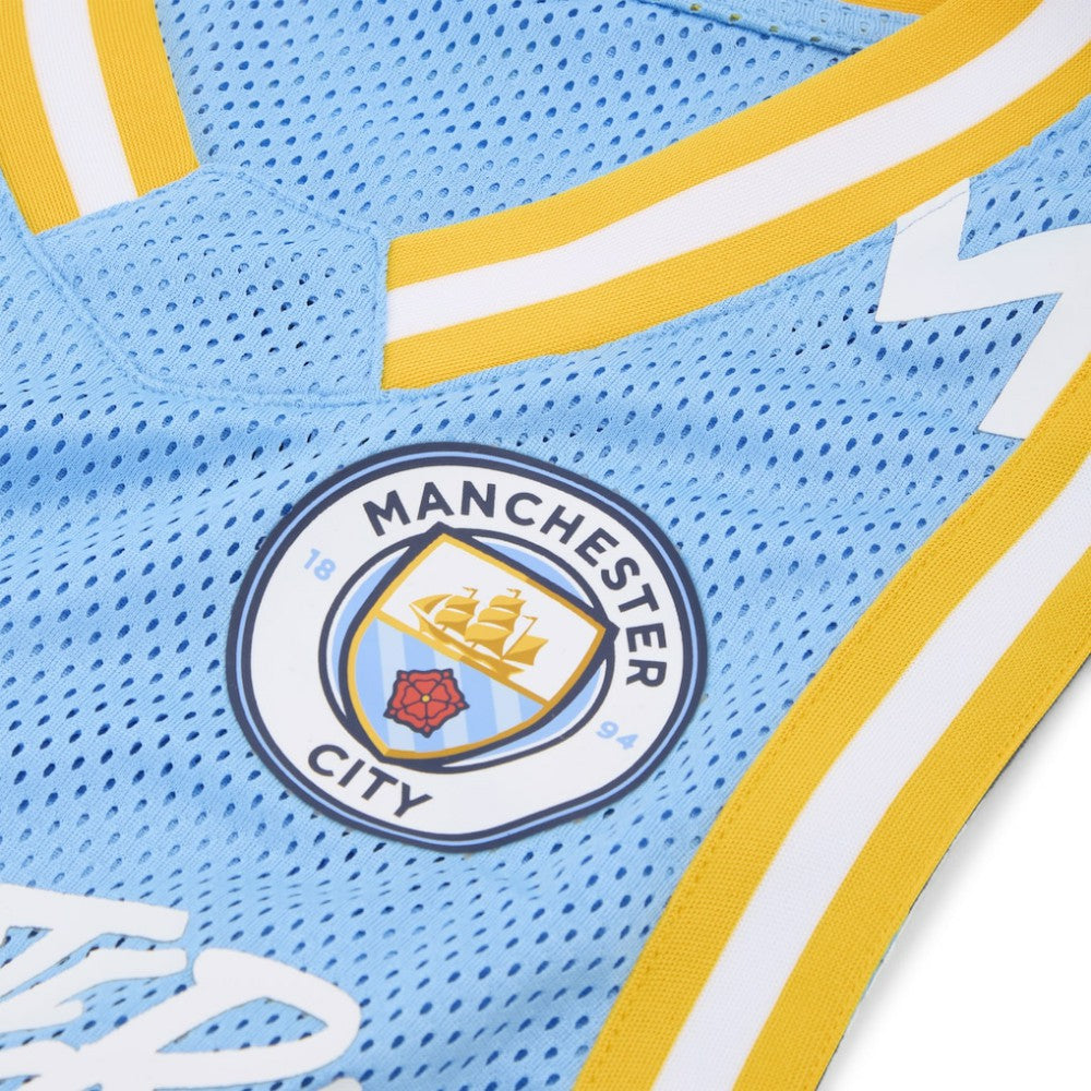 Manchester City 2025 FIFA Club World Cup dryCELL Basketball Jersey Discount - Light Blue 