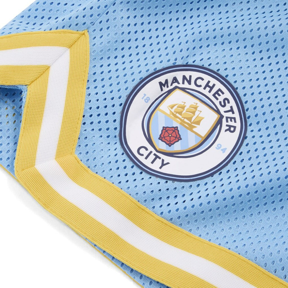 Manchester City 2025 FIFA Club World Cup Hoops Reversible Shorts Discount - Light Blue 