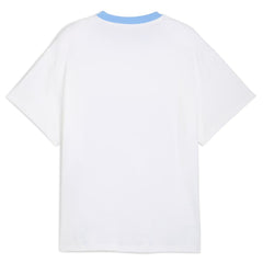 Manchester City 2025 FIFA Club World Cup Hoops T-Shirt Discount - White 