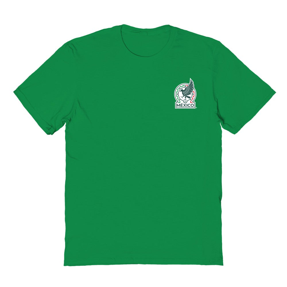 Mexico National Team Vive La Fete Women's Impressions Artwork T-Shirt for sale - Green 