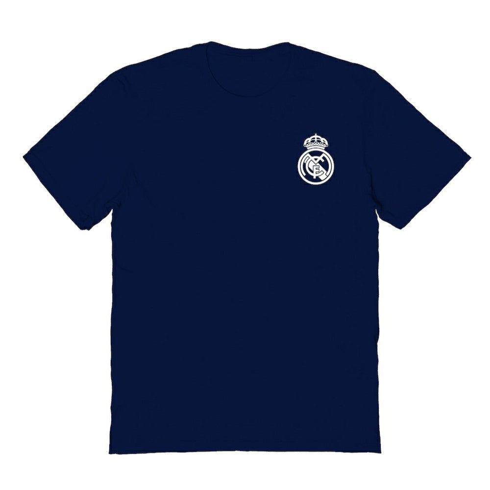 Real Madrid Vive La Fete Women's Impressions Artwork T-Shirt Discount - Navy 