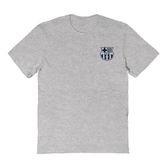 Barcelona Vive La Fete Women's Impressions Artwork T-Shirt on sale - Heather Gray 