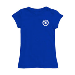 Chelsea Vive La Fete Girls Youth Color Badge Fitted T-Shirt Discount - Blue 