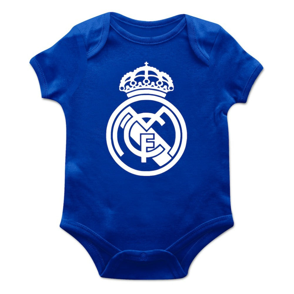 Real Madrid Vive La Fete Infant Color Badge Bodysuit Discount - Blue 