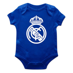 Real Madrid Vive La Fete Infant Color Badge Bodysuit Discount - Blue 