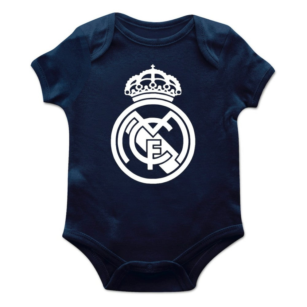 Real Madrid Vive La Fete Infant Color Badge Bodysuit Discount - Navy 