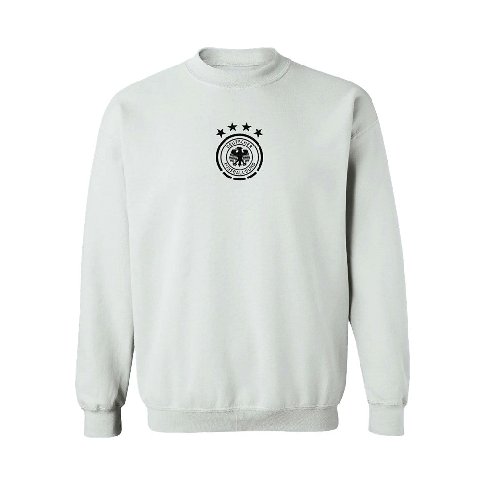 Germany National Team Vive La Fete Women's Color Badge Pullover Sweatshirt for sale - White 