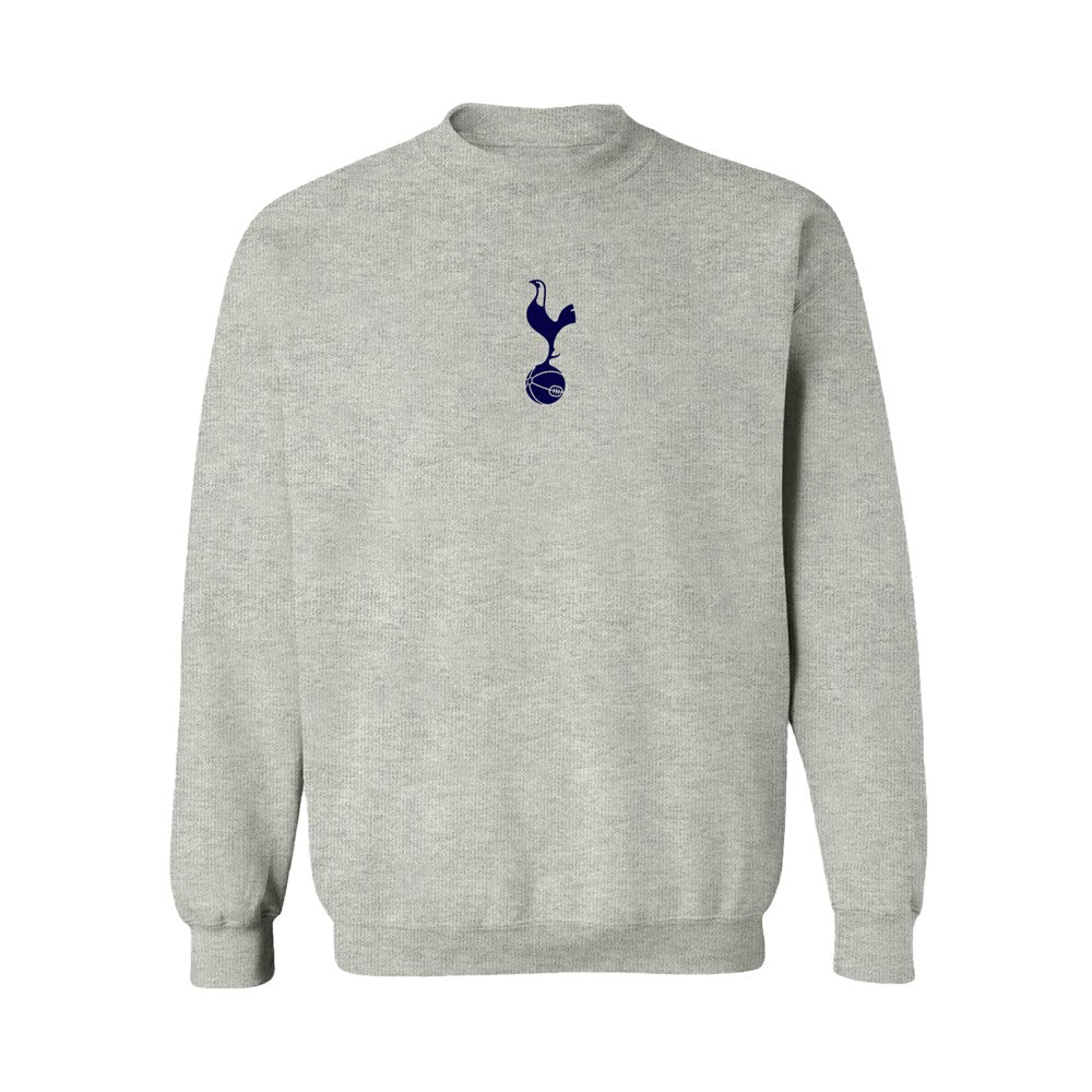 Tottenham Hotspur Vive La Fete Women's Color Badge Pullover Sweatshirt Sale - Heather Gray 