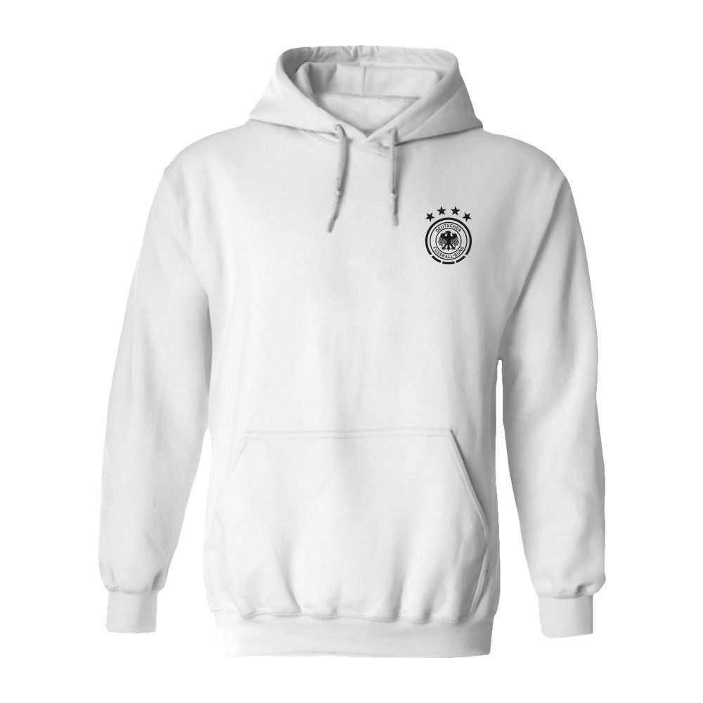 Germany National Team Vive La Fete Women's Color Badge Pullover Hoodie for sale - White 