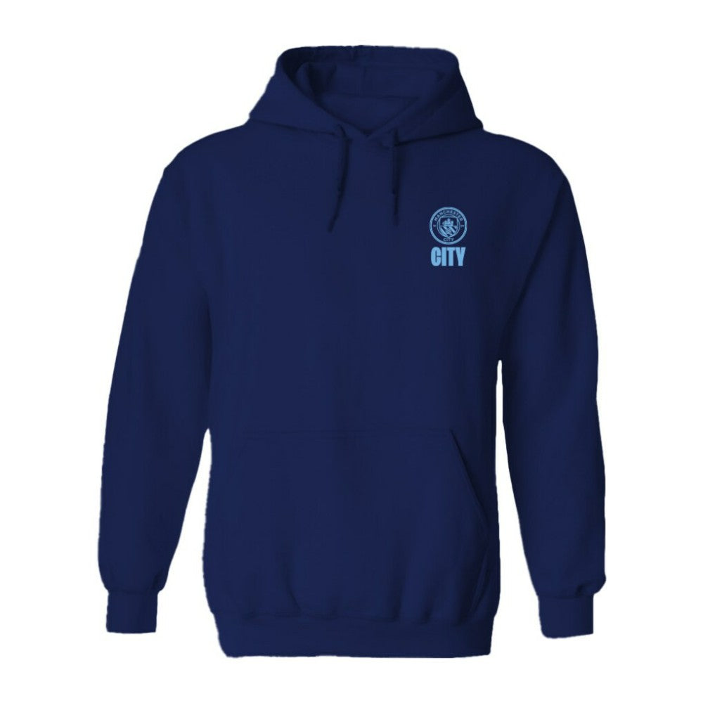 Manchester City Vive La Fete Women's Color Badge Pullover Hoodie Discount - Navy 