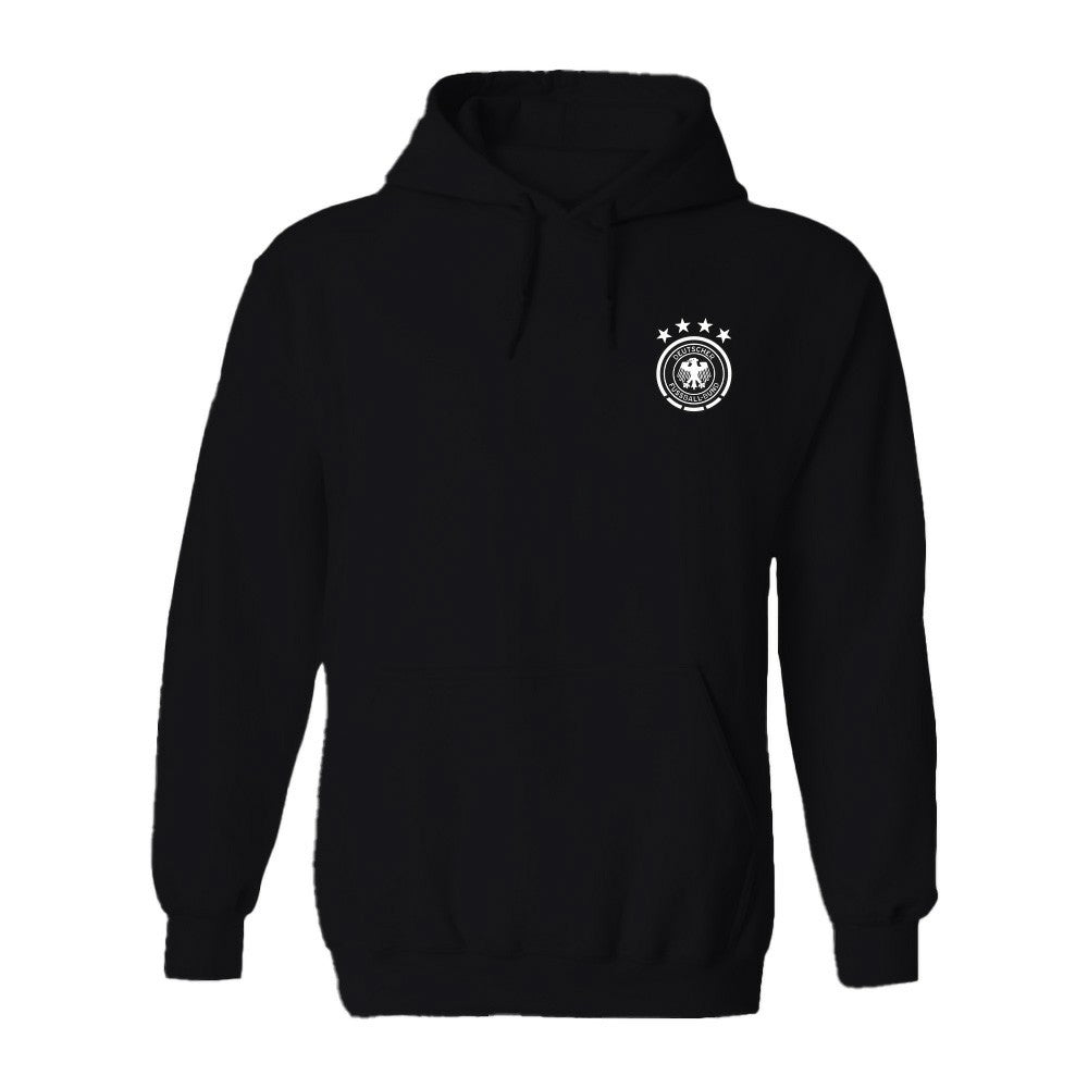 Germany National Team Vive La Fete Women's Color Badge Pullover Hoodie for sale - Black 