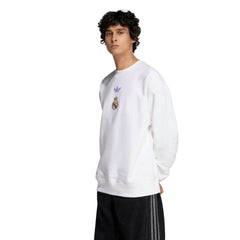 Real Madrid Lifestyler Sweatshirt Discount - White 