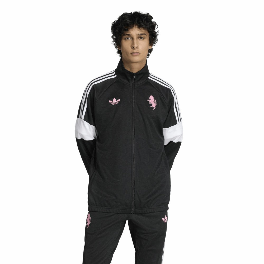Juventus Lifestyler Full-Zip Track Jacket Discount - Black 