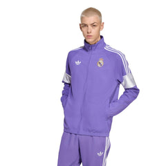 Real Madrid Lifestyler Full-Zip Track Jacket Discount - Purple 