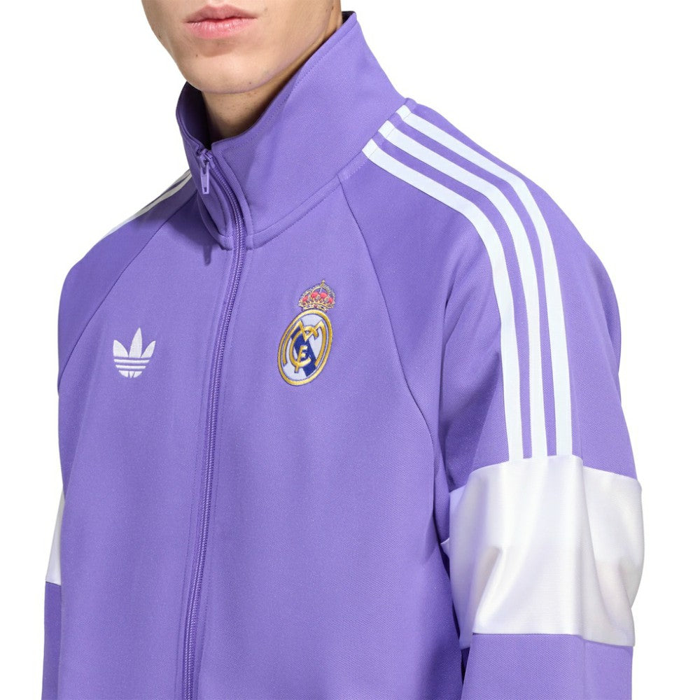 Real Madrid Lifestyler Full-Zip Track Jacket Discount - Purple 