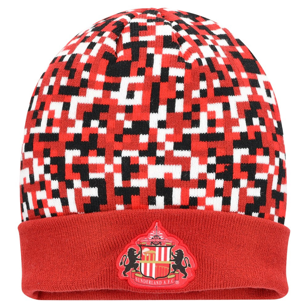 Sunderland Lifestyle Heathered Beanie / Red / Unisex 