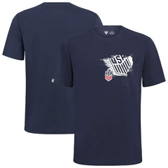 USMNT Levelwear Focal Blasted T-Shirt on sale - Navy 