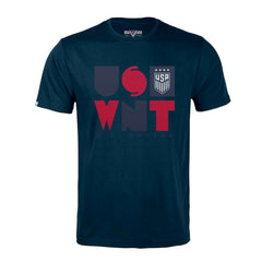 USWNT Levelwear Richmond Full On T-Shirt on sale - Navy 