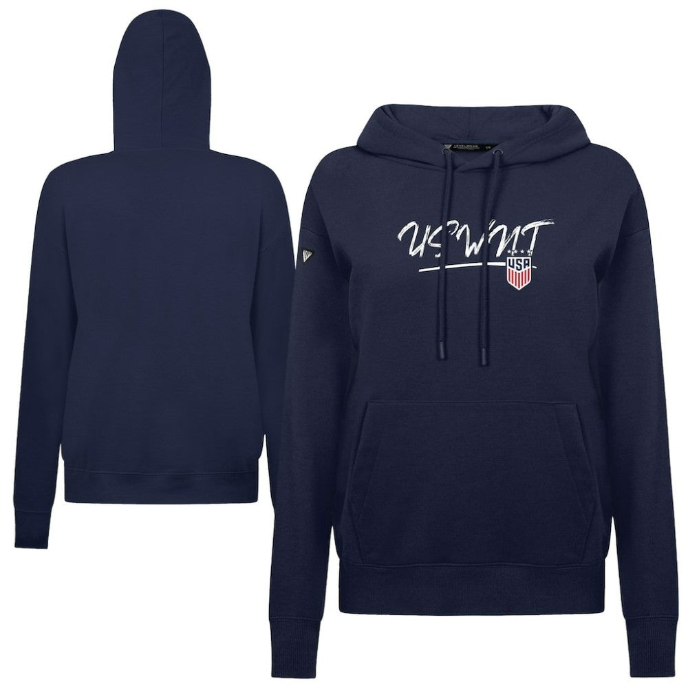 USWNT Levelwear Women's Adorn Express Pullover Hoodie on sale - Navy 