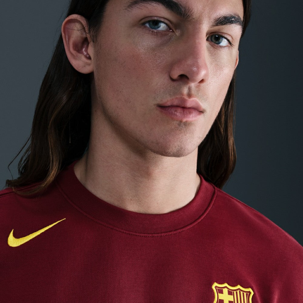 Barcelona Special Edition Club Fleece Sweatshirt on sale - Red 