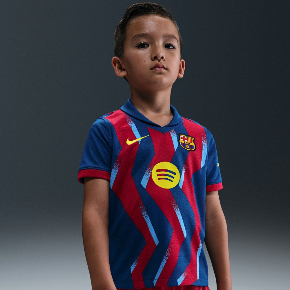 Barcelona Preschool 2025/26 Fourth Stadium Kit Set on sale - Blue/Red 