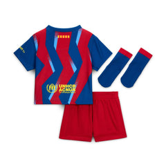 Barcelona Infant 2025/26 Fourth Stadium Kit Set on sale - Blue/Red 