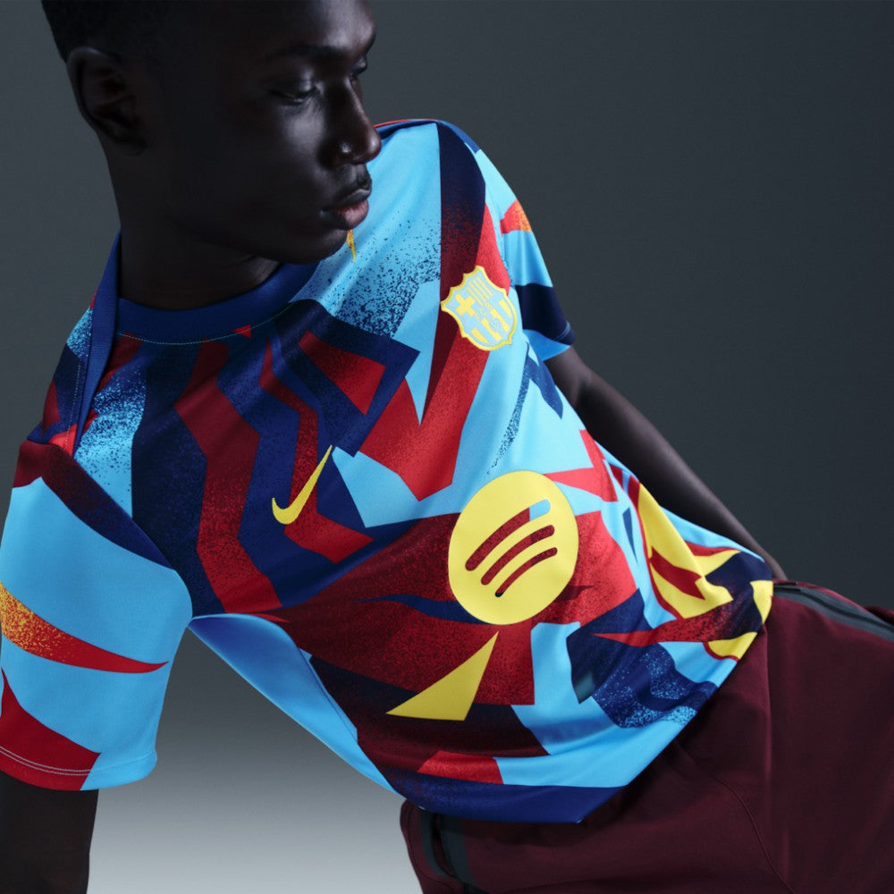 Barcelona Special Edition Academy Pro Pre-Match Dri-FIT Top on sale - Blue 