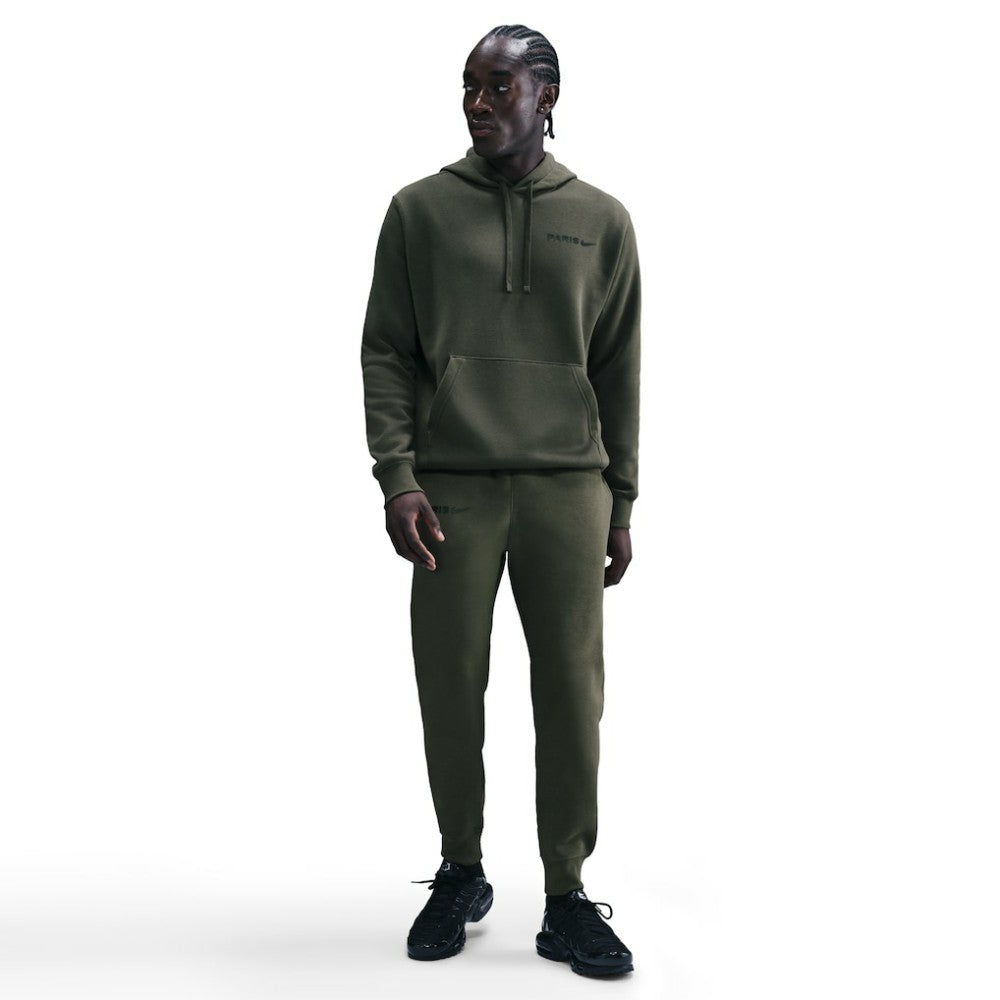 Paris Saint-Germain Club Fleece Hoodie on sale - Olive 