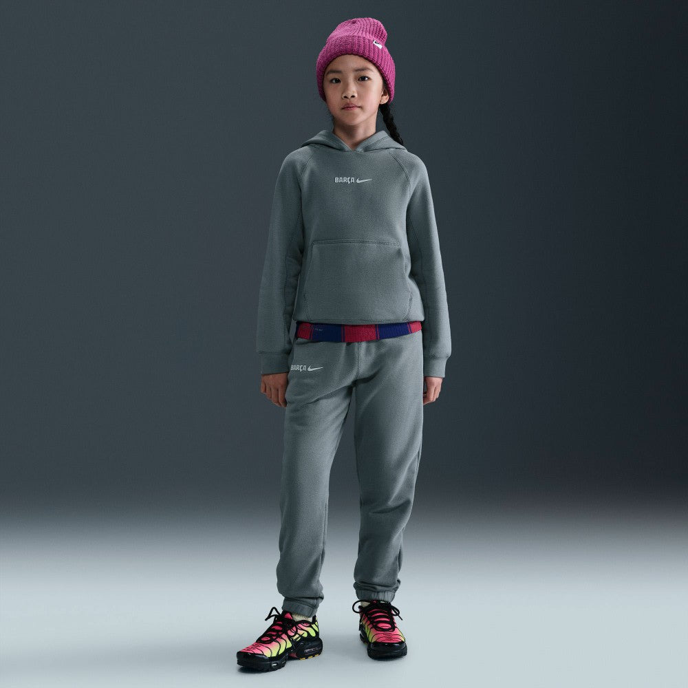 Barcelona Youth Air Raglan Hoodie on sale - Gray 