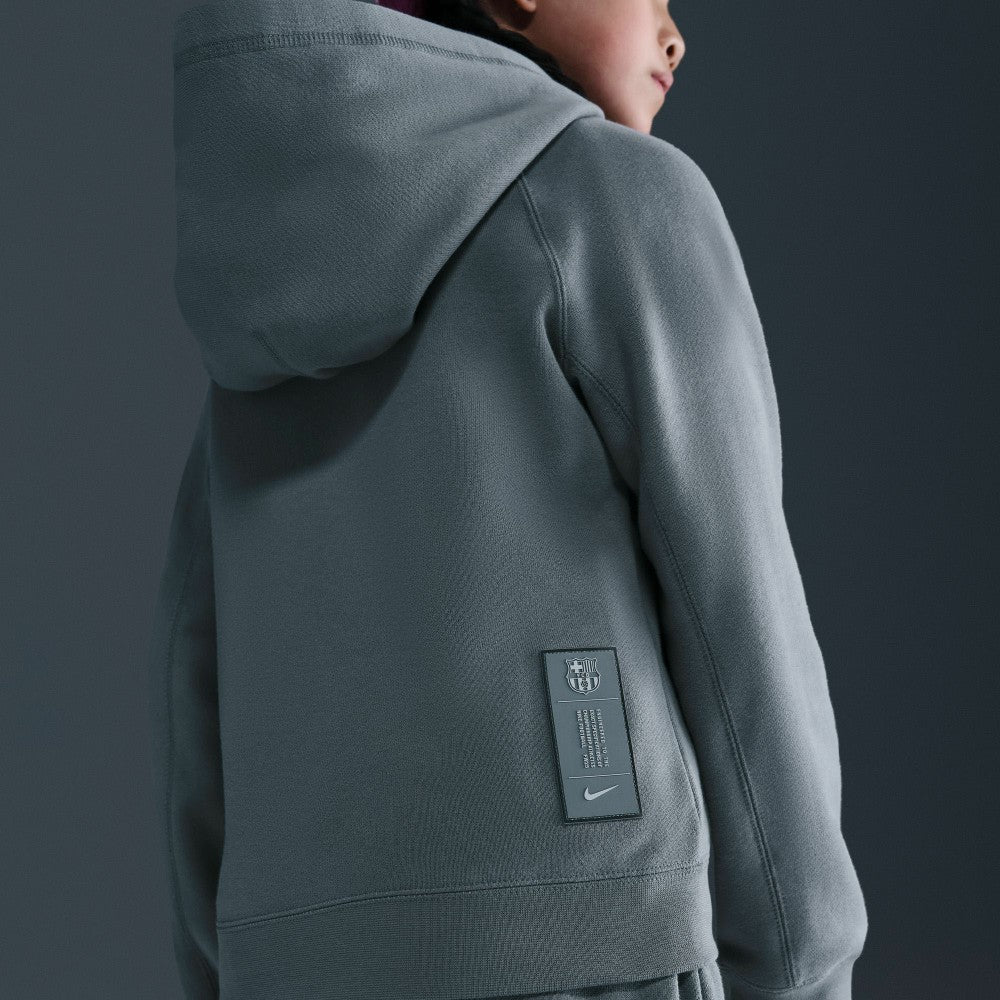 Barcelona Youth Air Raglan Hoodie on sale - Gray 