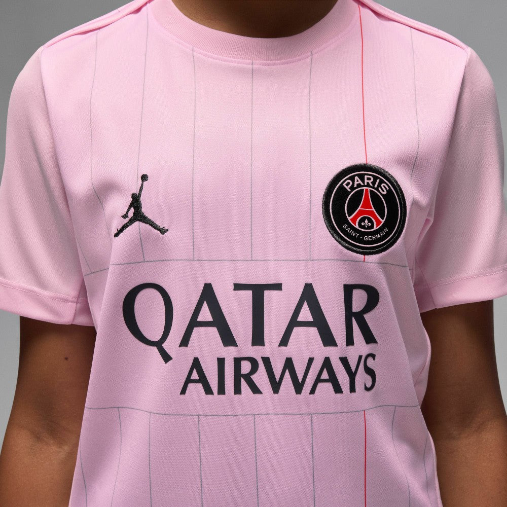 Paris Saint-Germain Jordan Brand Youth 2025/26 Fourth Academy Pro Pre-Match Top on sale - Pink 