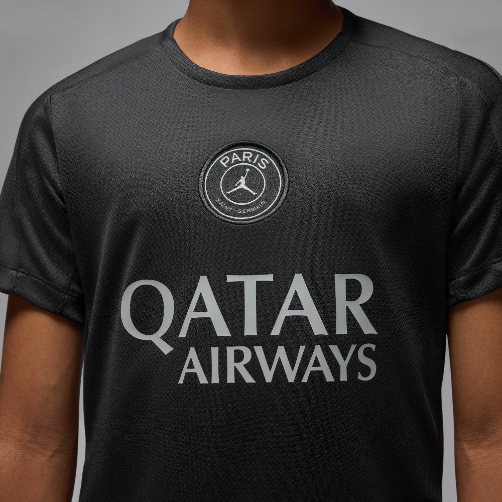 Paris Saint-Germain Jordan Brand Youth 2025/26 Strike Fourth Training Top on sale - Black 