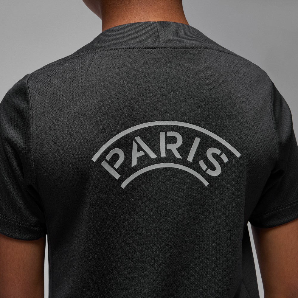 Paris Saint-Germain Jordan Brand Youth 2025/26 Strike Fourth Training Top on sale - Black 