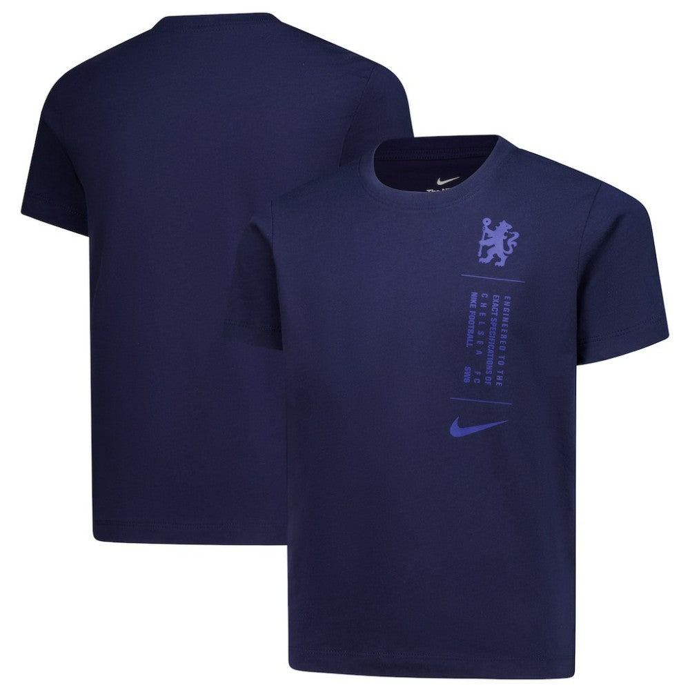 Chelsea Youth T-Shirt on sale - Navy 