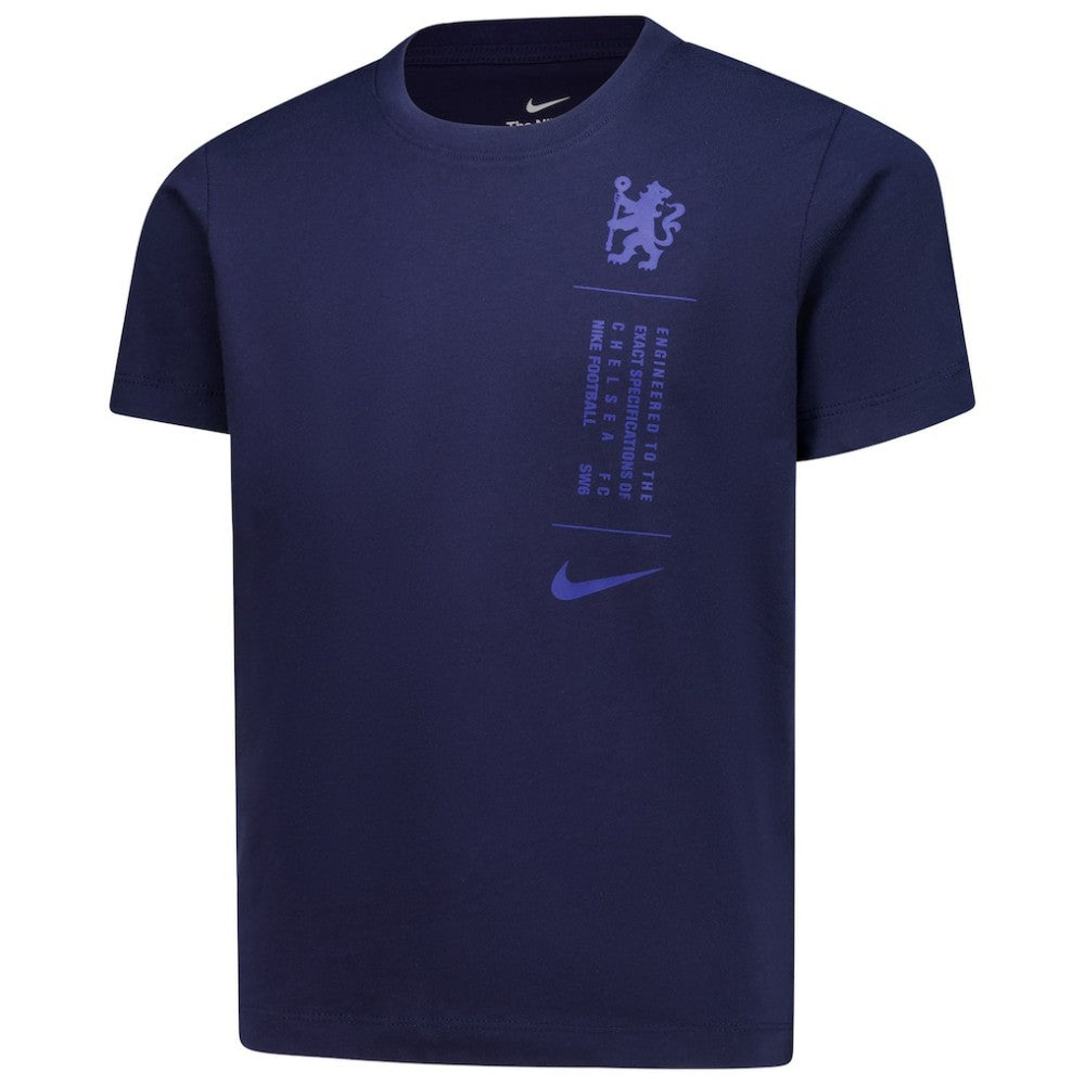 Chelsea Youth T-Shirt on sale - Navy 