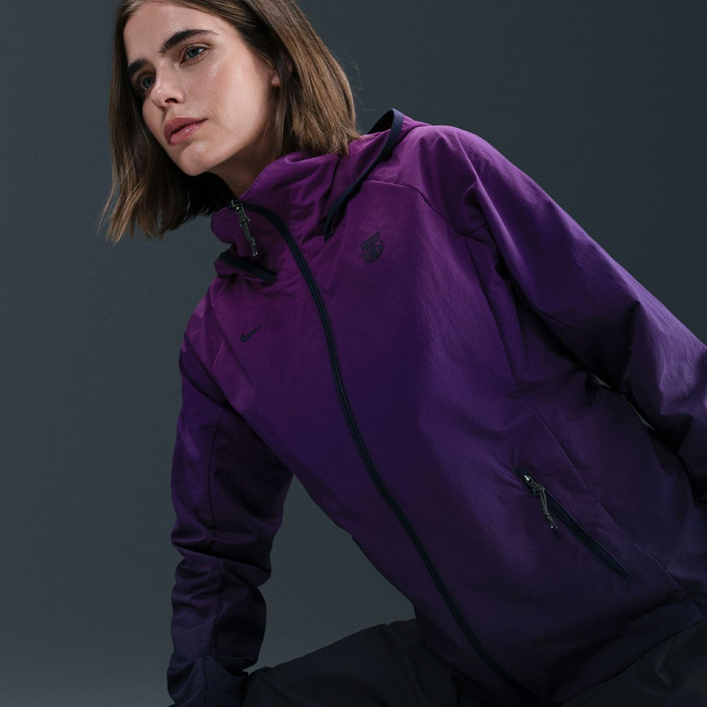 Barcelona Women's AWF Woven Full-Zip Jacket on sale - Purple 