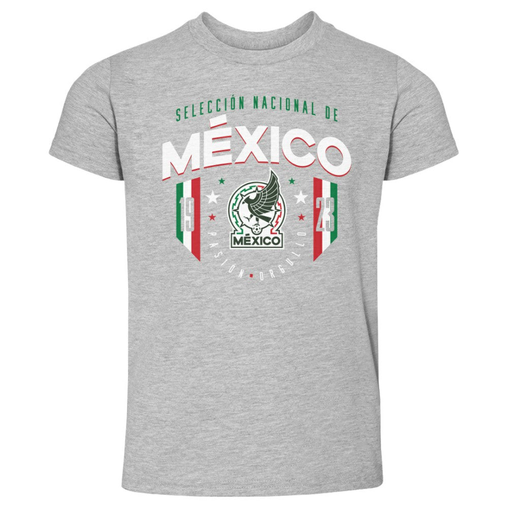 Mexico National Team 500 Level Toddler 1923 T-Shirt for sale - Heather Gray 