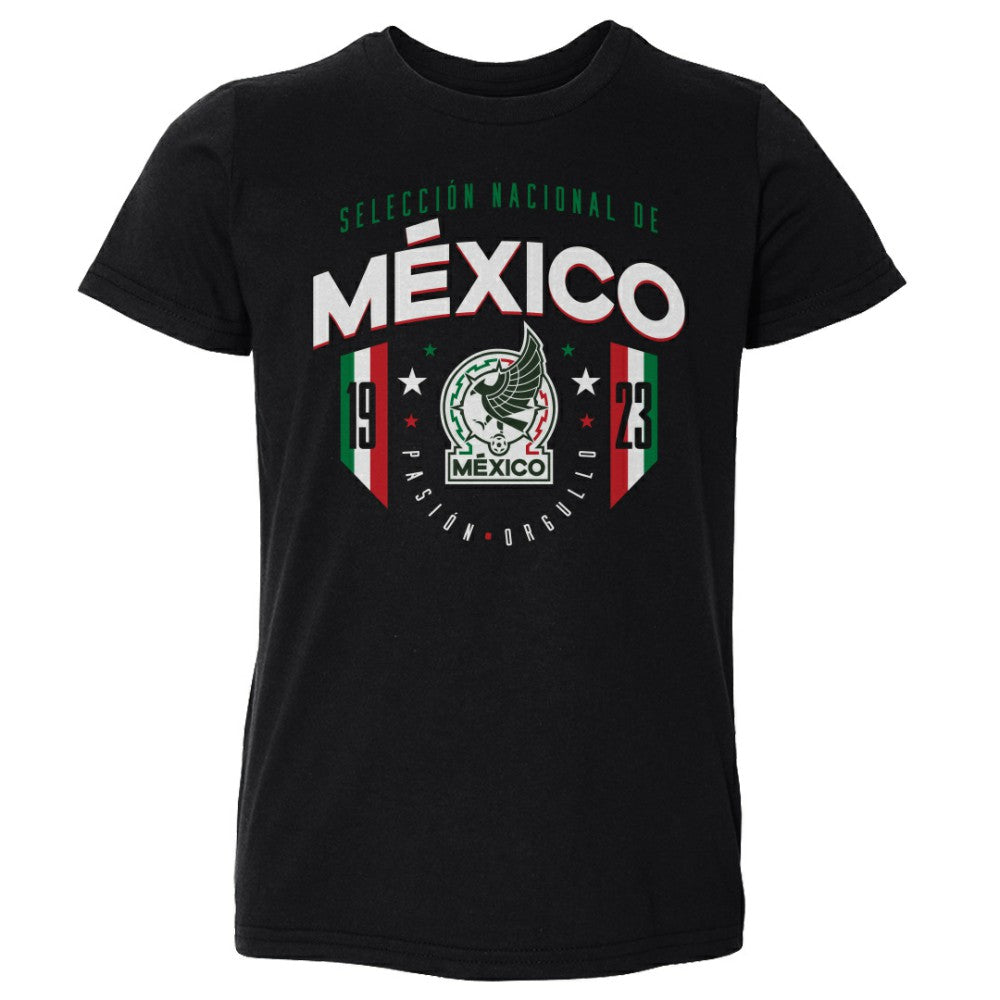 Mexico National Team 500 Level Toddler 1923 T-Shirt for sale - Black 