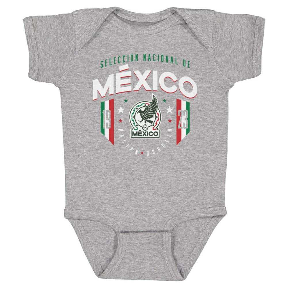 Mexico National Team 500 Level Infant 1923 Bodysuit for sale - Heather Gray 